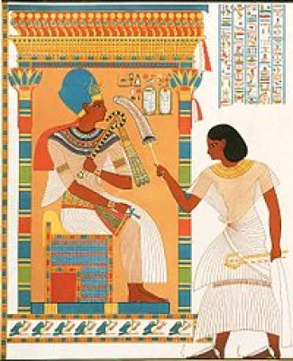 The absolute power of the priests in ancient Egypt,